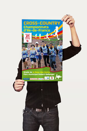 pack affiche Cross Country ville Aulnay-sous-Bois