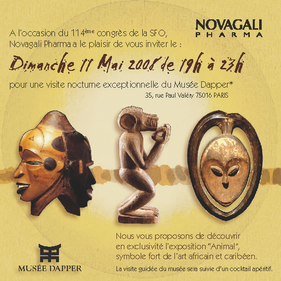 Création Flyer Novagali Invitation